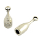 Tibetan Style Alloy Pendants, Bottle with Word Wine, Cadmium Free & Nickel Free & Lead Free, Antique Silver, 28x8mm, Hole: 3mm