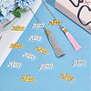 SUNNYCLUE 20Pcs 2 Colors Alloy Pendants FIND-SC0004-10-4