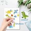 16 Sheets 8 Styles PVC Waterproof Wall Stickers DIY-WH0345-185-3