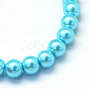 Baking Painted Glass Pearl Bead Strands HY-Q003-5mm-48-2