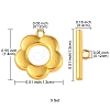 Alloy Toggle Clasps FIND-YW0002-23MG-3