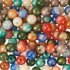 160Pcs 8 Colors Opaque Acrylic Beads SACR-PJ0001-03-3