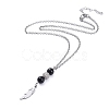 Pendant Necklaces NJEW-JN02641-2