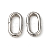 Non-Tarnish 304 Stainless Steel Linking Rings STAS-A093-03E-P-1