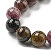 Natural Tourmaline Beads strands G-C076-8mm-10-5