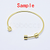 Eco-Friendly 316 Surgical Stainless Steel Cuff Bangle Making STAS-J038-25G-3