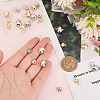 PandaHall Elite 24Pcs 4 Style Alloy Charms FIND-PH0010-66-3