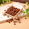 Natural Scentedros Wood Beads WOOD-TA0001-34-5