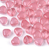 Transparent Spray Painted Glass Beads X-GLAA-N035-02-A03-1