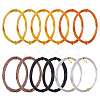   12 Rolls 6 Colors Round Aluminum Craft Wire AW-PH0002-27-1