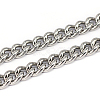 Tarnish Resistant 201 Stainless Steel Cuban Link Chains CHS-L001-51-2mm-1