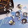 18 Pcs 9 Styles Alloy Pendants FIND-SZ0001-22-5