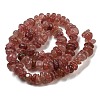 Natural Strawberry Quartz Beads Strands G-G841-B14-3