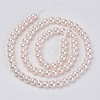Eco-Friendly Dyed Glass Pearl Bead Strands X-HY-A008-6mm-RB091-2