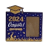 Graduate Theme Wood with Acrylic Rectangle Picture Frame AJEW-D069-01A-1