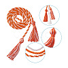 6Pcs 3 Style Polyester Tassel Big Pendant Decorations FIND-TA0001-50-2