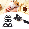 PU Leather & Alloy Hamster Harness Belt Traction Rope AJEW-WH0248-524B-5