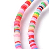 Eco-Friendly Handmade Polymer Clay Beads CLAY-R067-3.0mm-M1-3