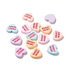 Opaque Resin Cabochons RESI-C011-05-1