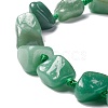 Natural Green Aventurine Beads Strands G-B024-10-3