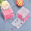 Square Transparent Plastic Candy Storage Case ODIS-WH0043-52-5