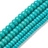 Synthetic Turquoise Beads Strands G-A211-20-1