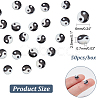 Nbeads 50Pcs Natural Freshwater Shell Printed Beads SHEL-NB0001-55B-2