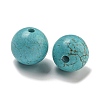 Synthetic Turquoise Beads G-G147-01R-2