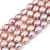 Natural Cultured Freshwater Pearl Beads Strands PEAR-N012-06A-6