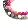 Natural Persian Jade Beads Strands G-D434-6mm-M-2