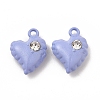 Spray Painted Alloy Pendants FIND-B016-01-3