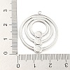 Non-Tarnish 304 Stainless Steel Pendant Cabochon Settings X-STAS-P333-03P-3