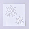 Christmas Theme Plastic Reusable Drawing Painting Stencils Templates DIY-G027-A01-2