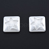 ABS Plastic Imitation Pearl Cabochons KY-N015-25-2