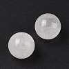 Natural Quartz Crystal No Hole Sphere Beads G-K353-04D-11-3