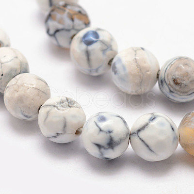 Natural Fire Crackle Agate Bead Strands G-K166-07F-8mm-03-1