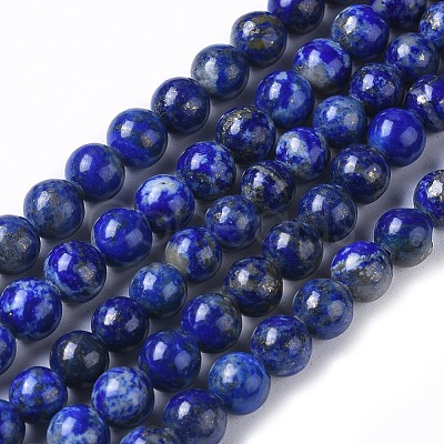 Natural Lapis Lazuli Beads Strands X-G-I258-01-1