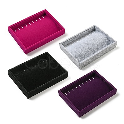 Velvet Necklace Display Storage Boxes CON-G022-01-1