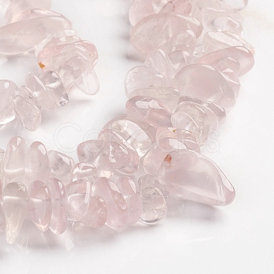 Natural Rose Quartz Beads Strands G-D0002-C44-1