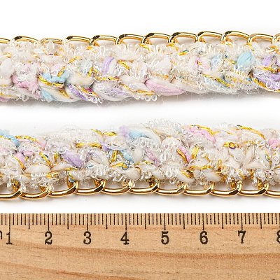 Polyester Crochet Lace Trim OCOR-Q058-13-1