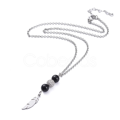 Pendant Necklaces NJEW-JN02641-1