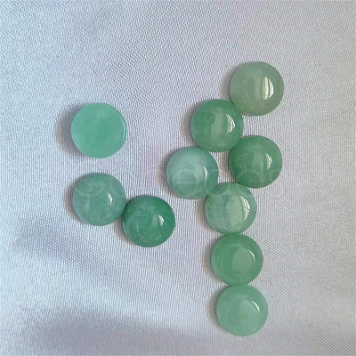 Natural Green Aventurine Cabochons PW-WG66059-10-1