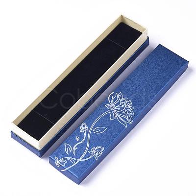 Rectangle Cardboard Jewelry Bracelet Boxes CBOX-E010-02-1