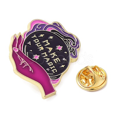 Magic Theme Enamel Pin JEWB-E023-02G-02-1