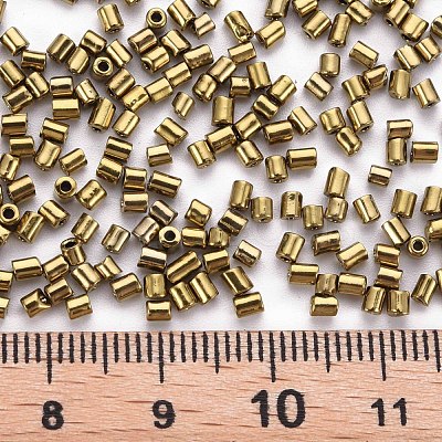 Glass Bugle Beads SEED-S032-12A-222-1