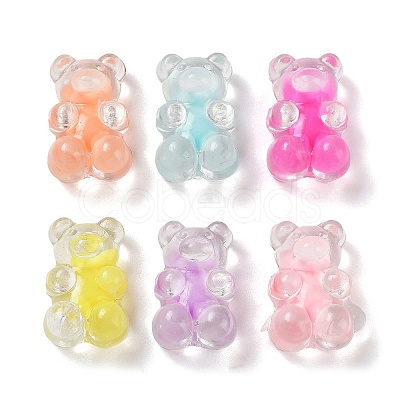 Transparent Acrylic Beads X-OACR-A027-11-1