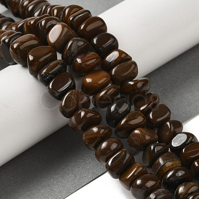 Natural Tiger Iron Beads Strands G-B078-D06-03-1