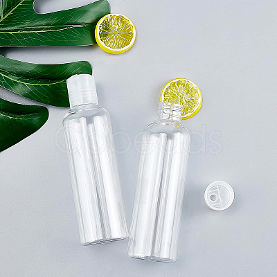 PET Plastic Press Cap Transparent Bottles MRMJ-BC0001-37-1