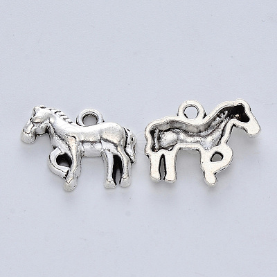 Tibetan Style Alloy Pendants TIBE-R316-068AS-RS-1