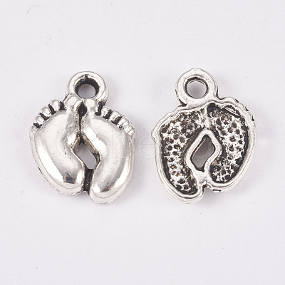 Tibetan Style Alloy Pendants TIBEP-X0185-33AS-1